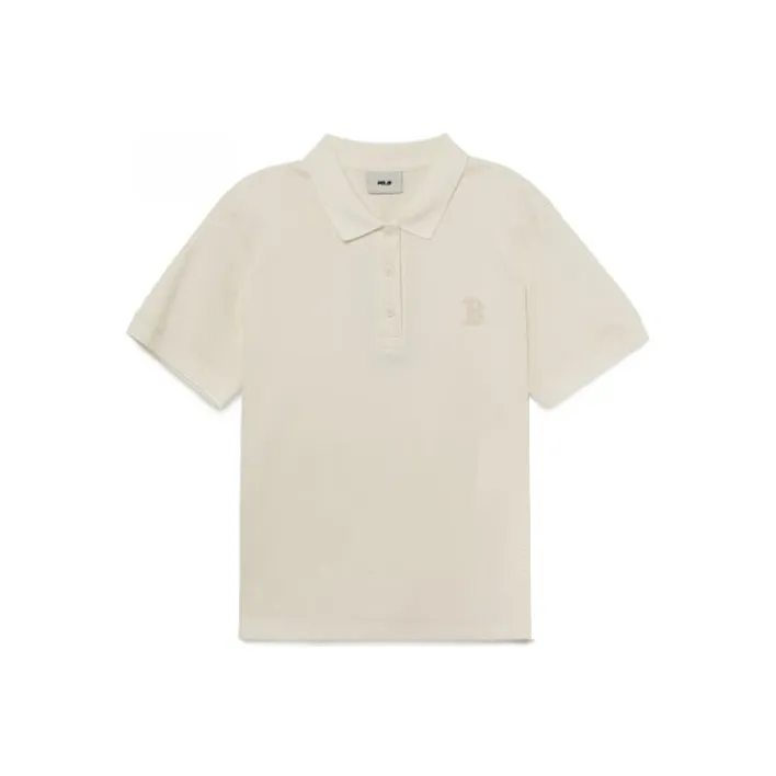 MLB Boston Red Sox Polo Shirts Women's Ivory