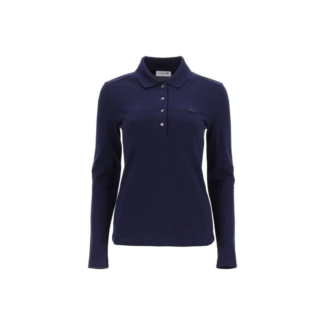 LACOSTE Logo patch Long sleeve Polo Shirt