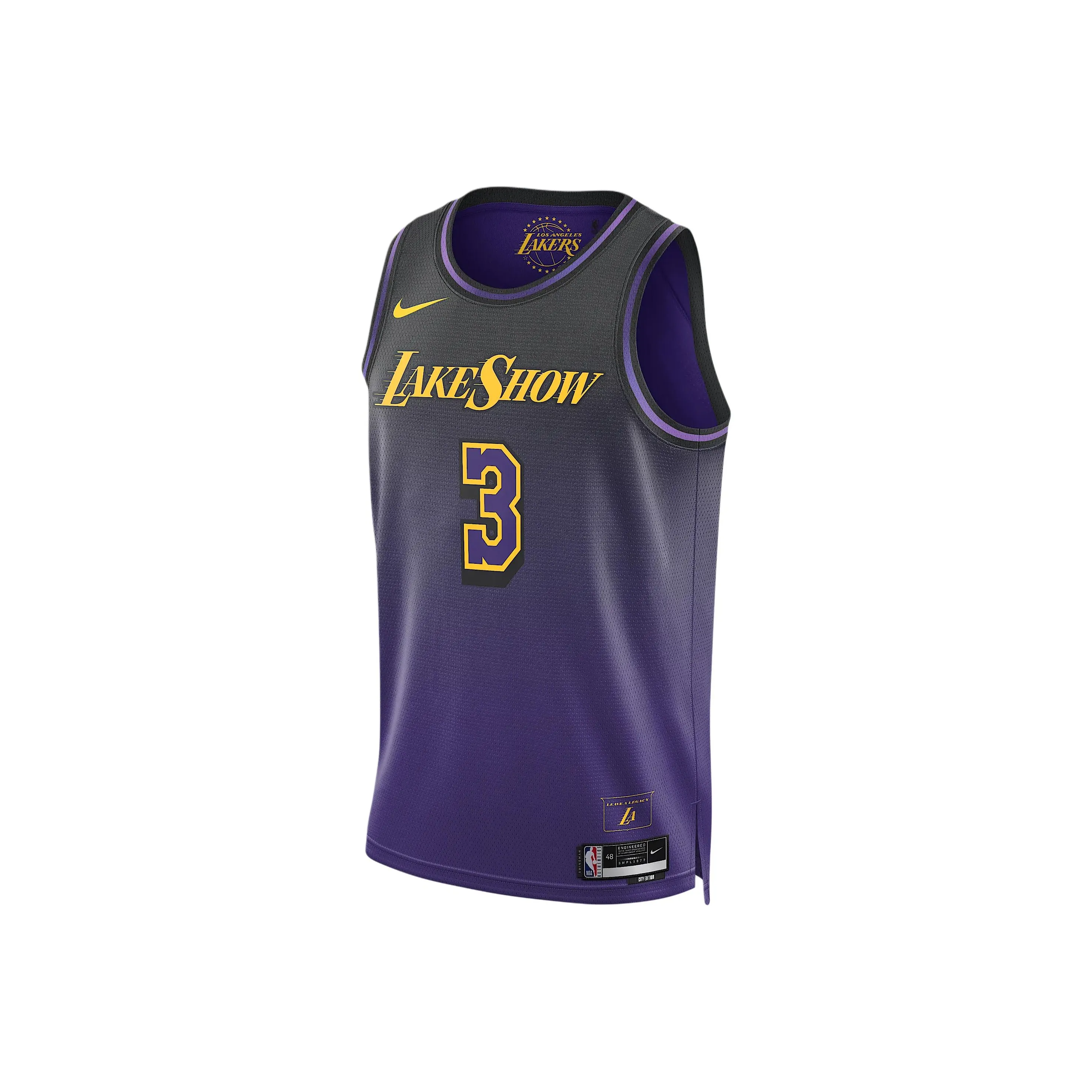 Nike Anthony Davis Los Angeles Lakers 2024/25 City Edition Men's Nike Dri-FIT Nba Swingman Jersey