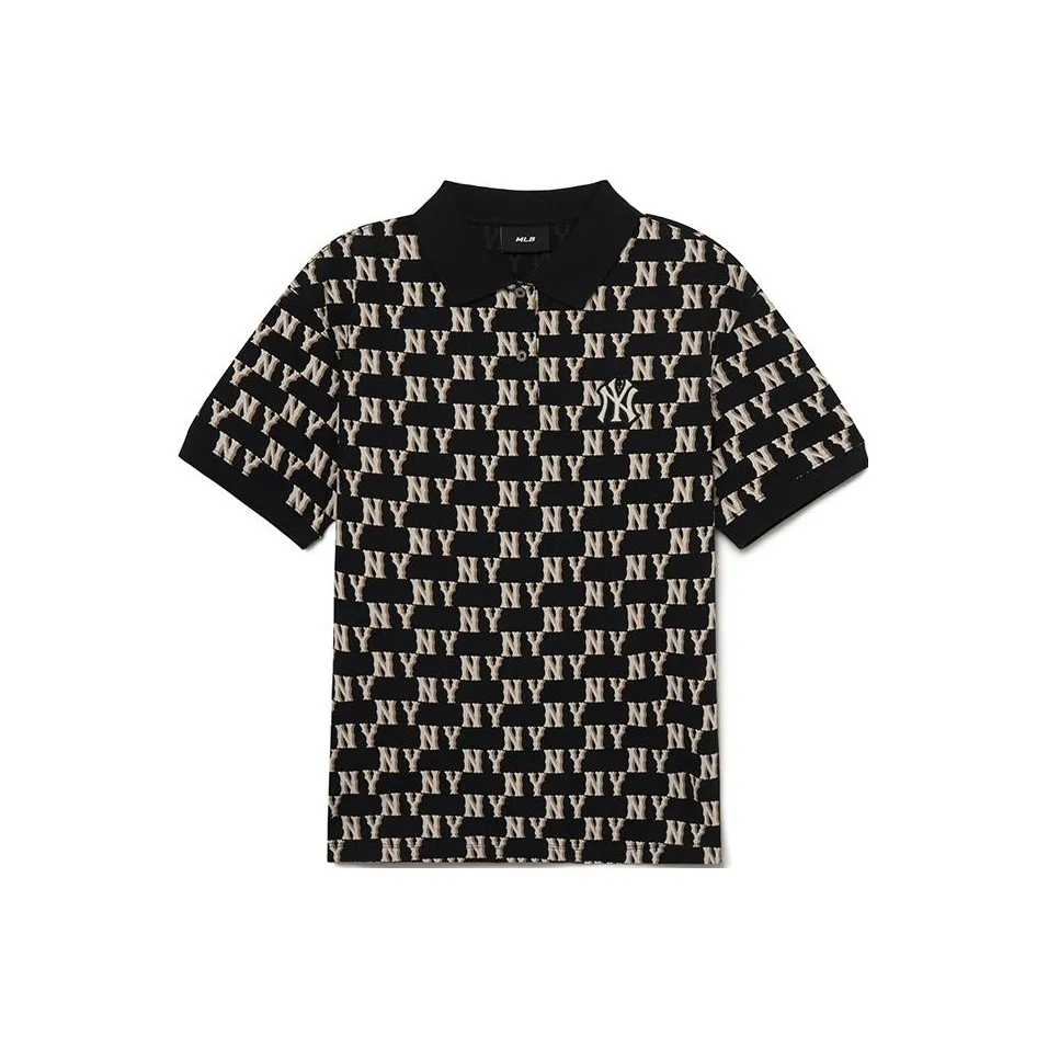 MLB New York Yankees Polo Shirt Women's Black