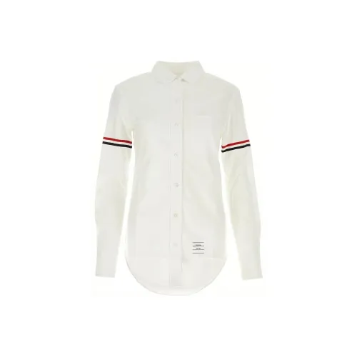 THOM BROWNE Белые Женские Рубашки