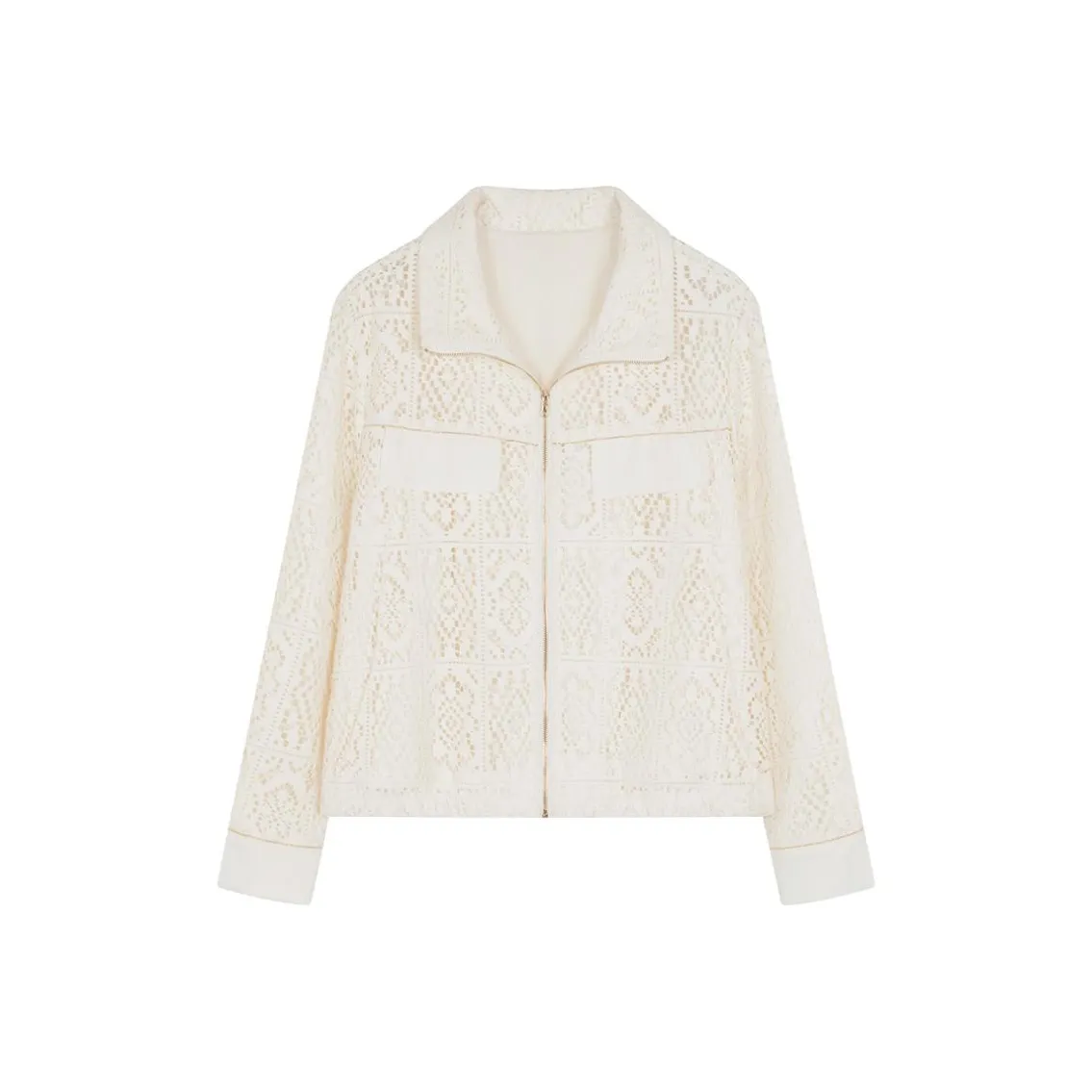 IHIMI Куртки Пальто Женские Без рисунка Белый