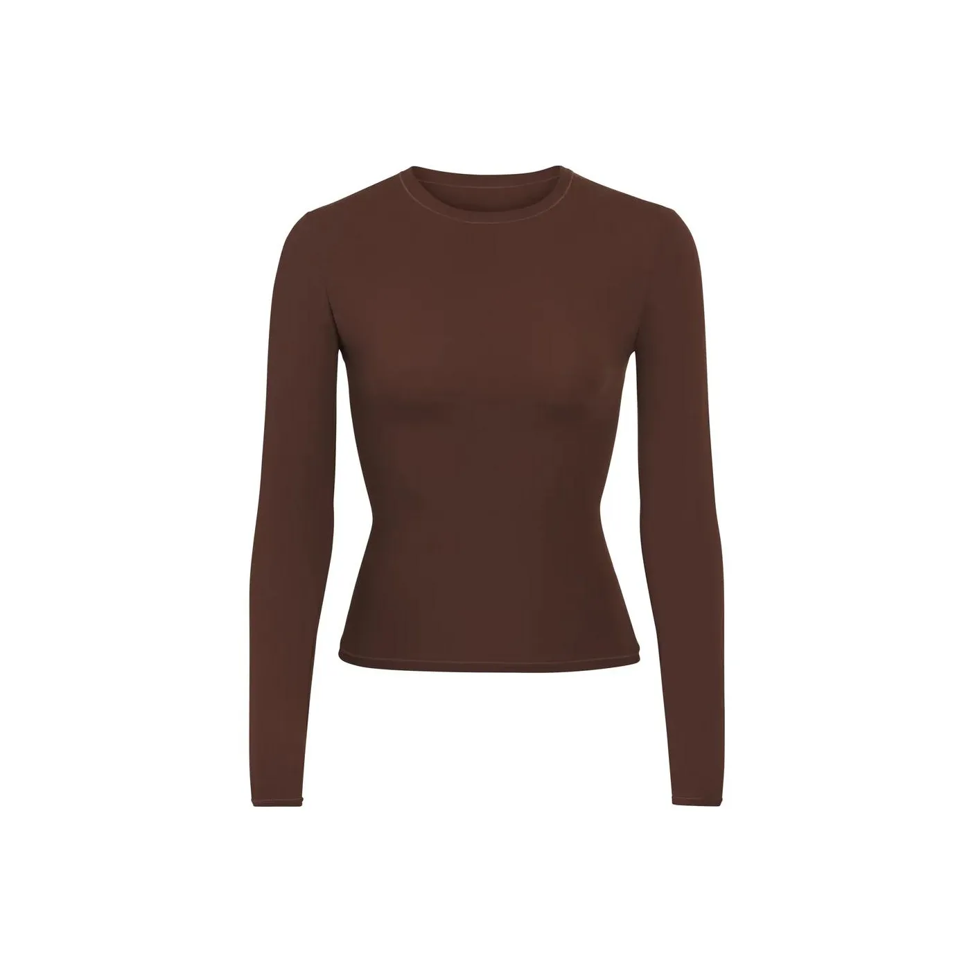 SKIMS T-Shirt Женская Какао Какао