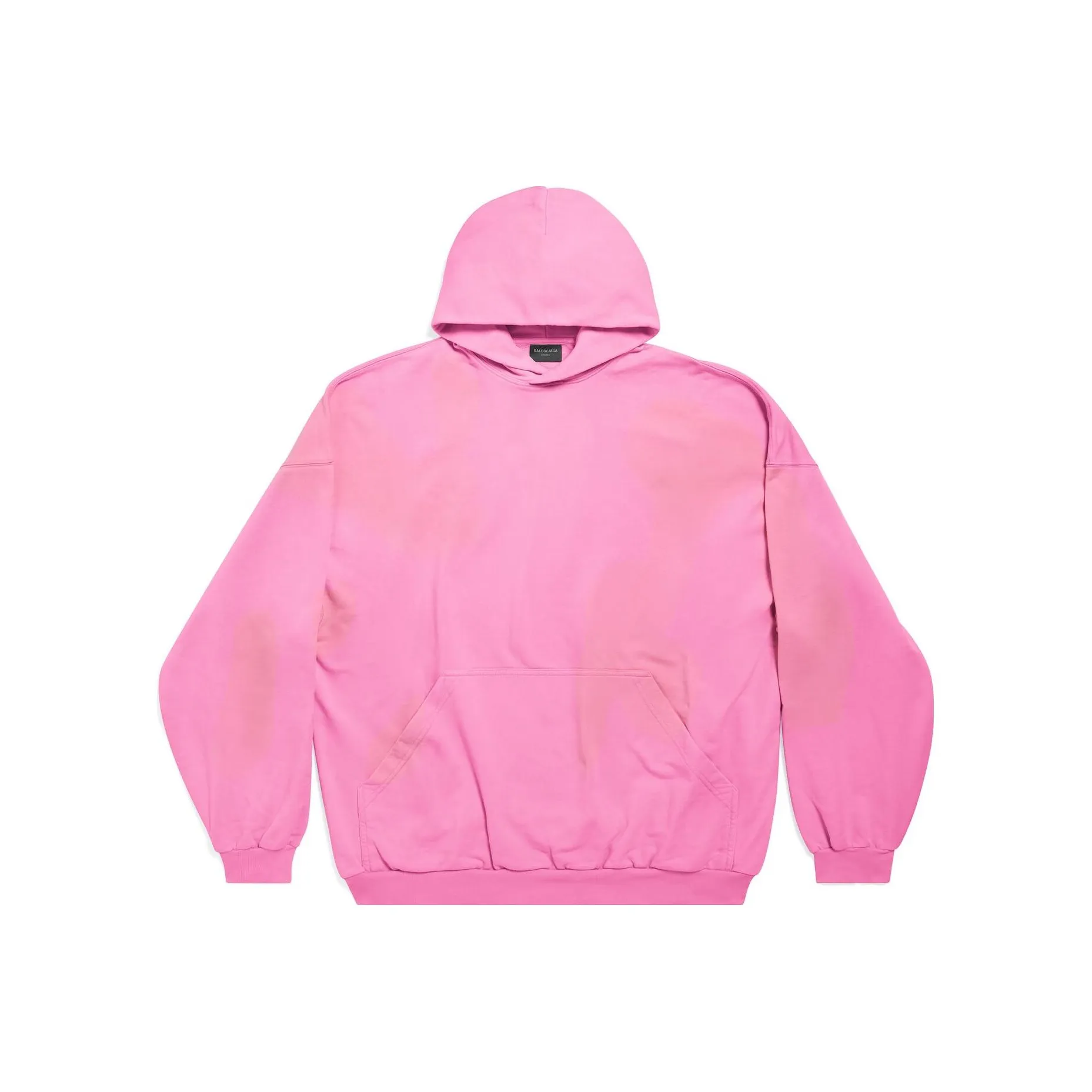 Balenciaga FW23 Свитшот Свободного кроя Женский Розовый