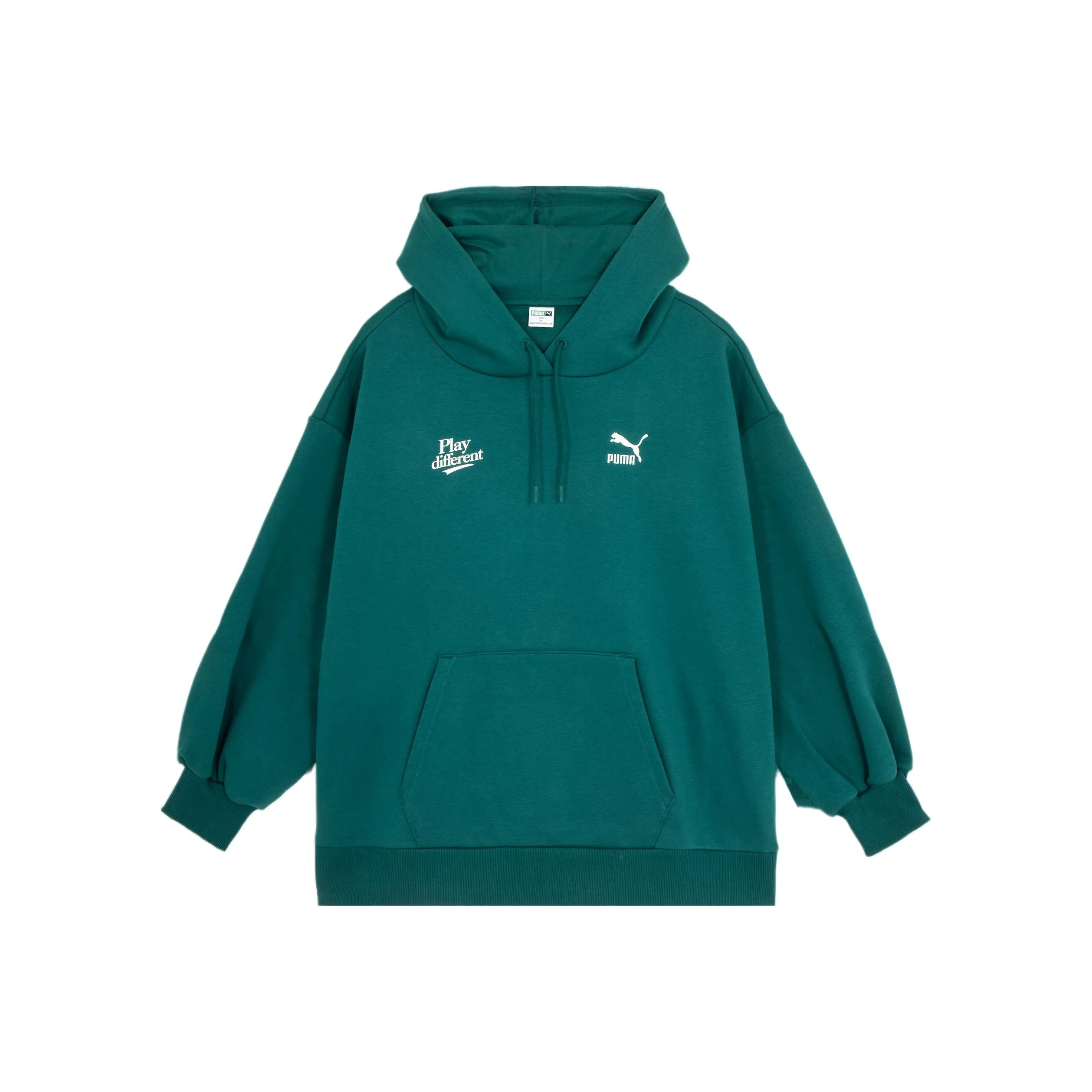 PUMA CLASSICShoodie FL W Толстовка Женская Рождественский зеленый