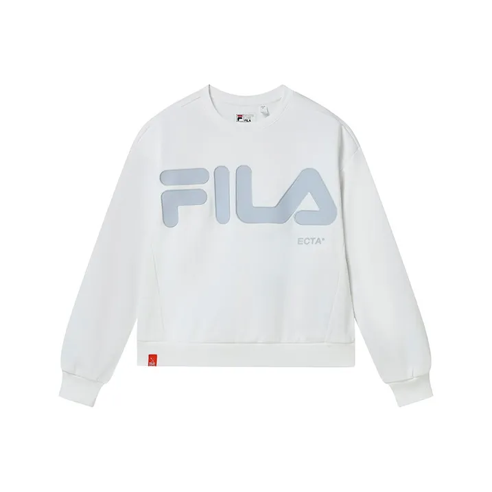 FILA Толстовка Женская Стандартная Белая