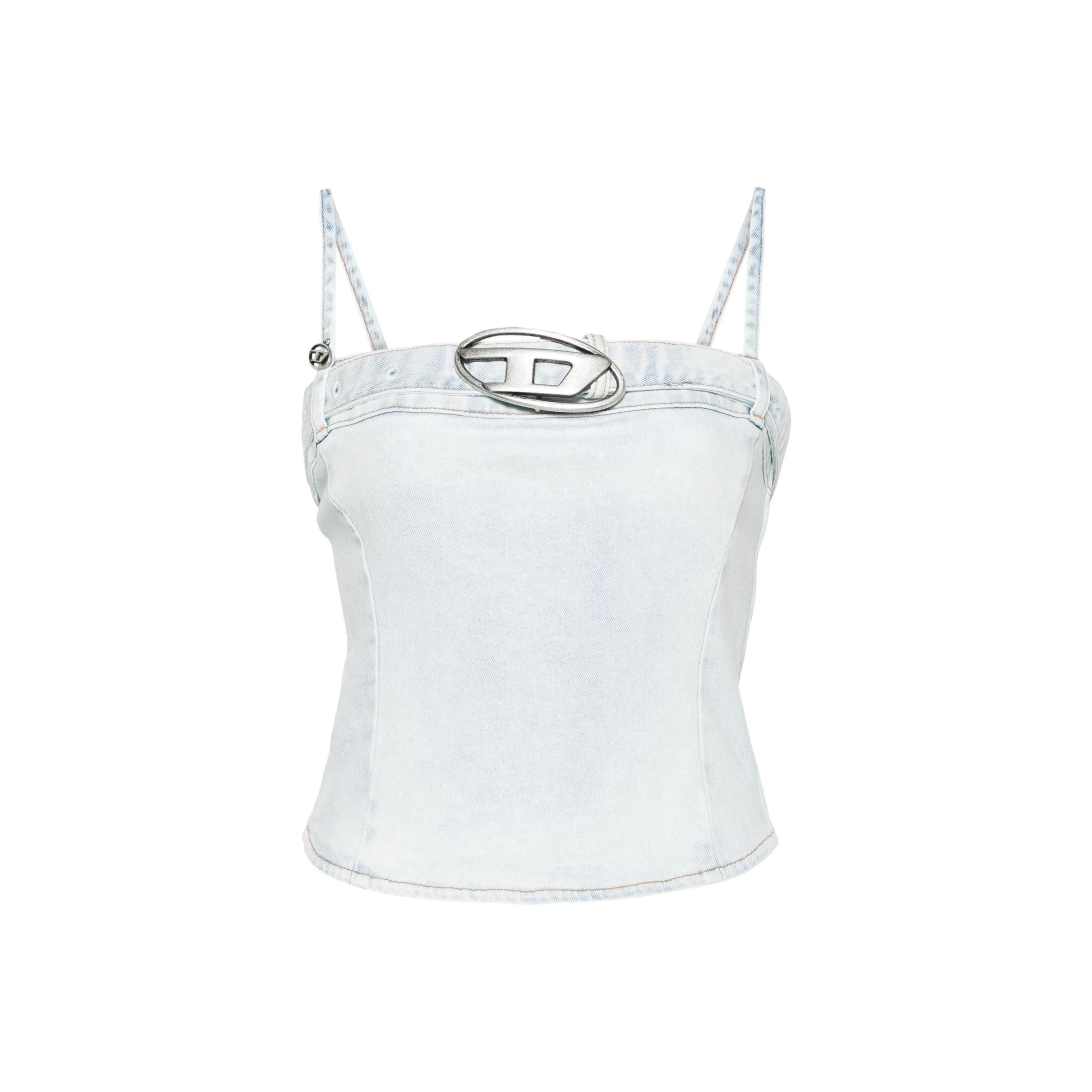 DIESEL SS24 Camisole Women's Light Blue