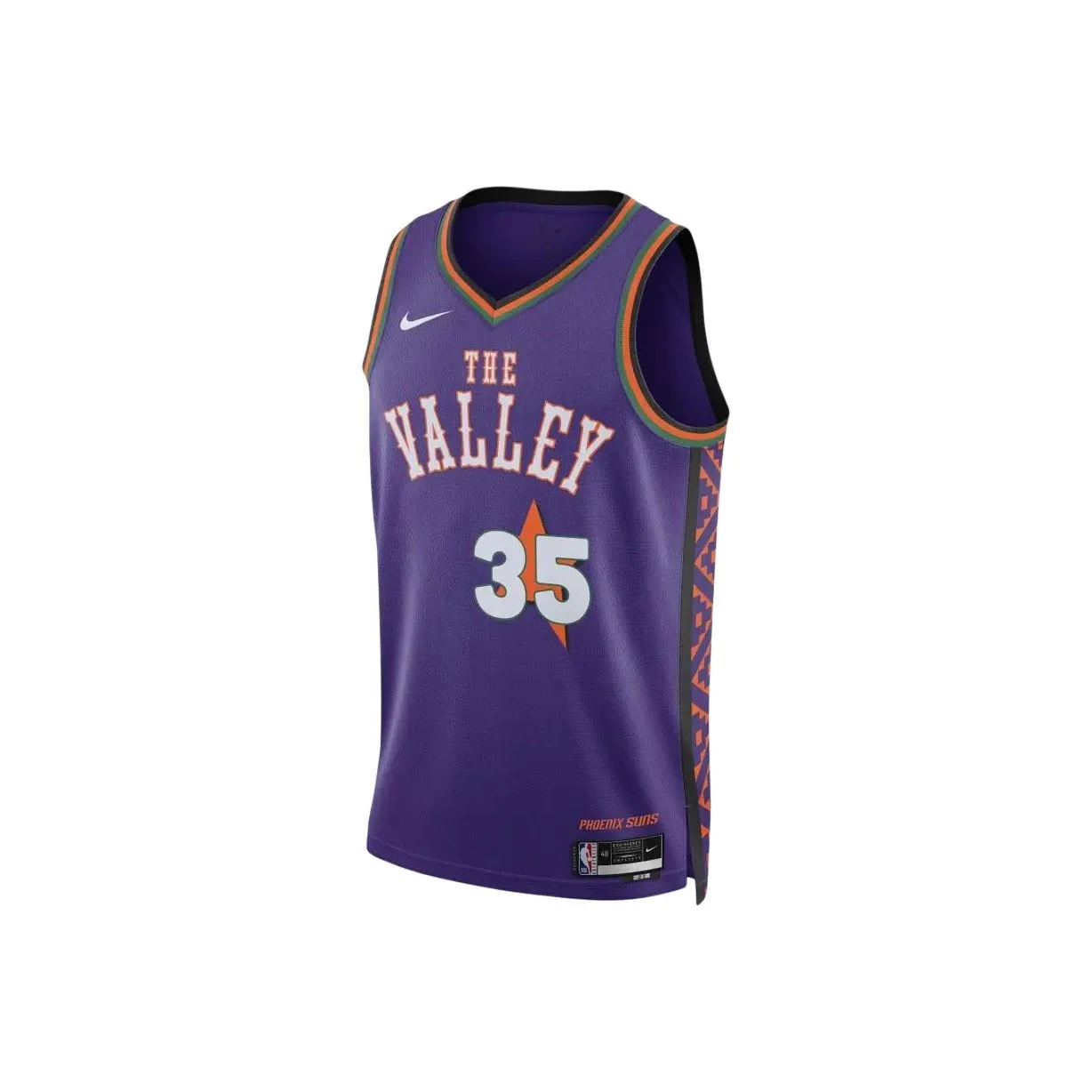 Nba X Nike Sun Team Basketball Jerseys Unisex Blue Purple