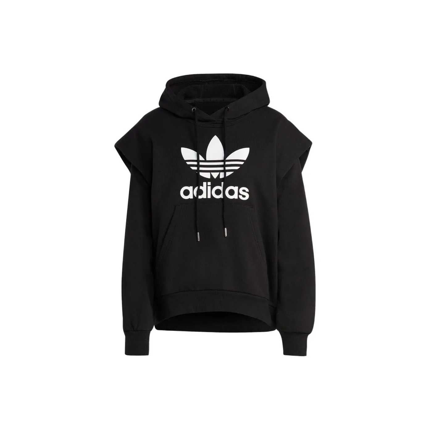 adidas originals Women
s Trefoil Parka Hoodie Black