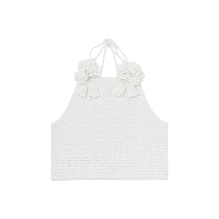 Self Портрет Слоновая кость Женские Топы