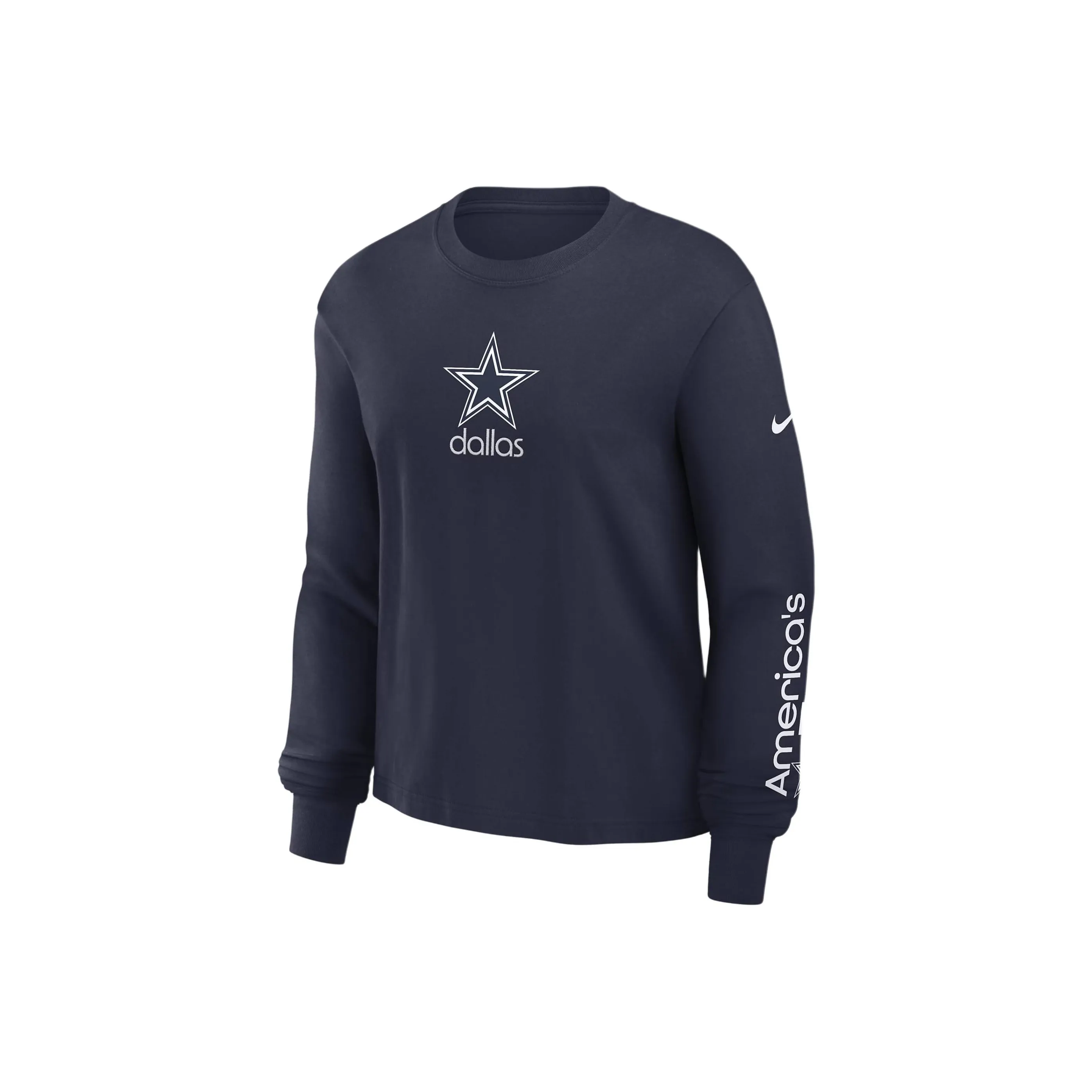 Nike Dallas Cowboys Boxy Women's Nike Nfl Long Sleeve T Shirt
