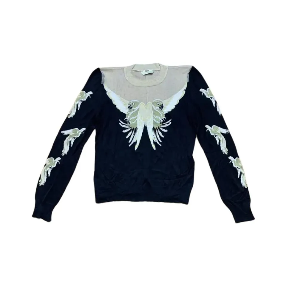 FENDI Трикотаж Женский Морской Синий