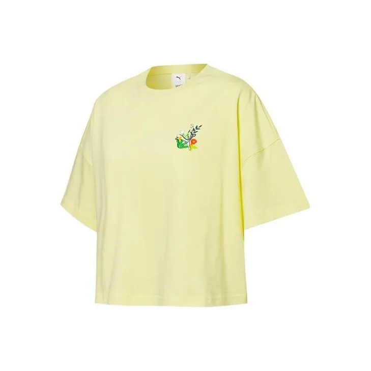 PUMA Drop Shoulder Sleeve T Shirt Women's