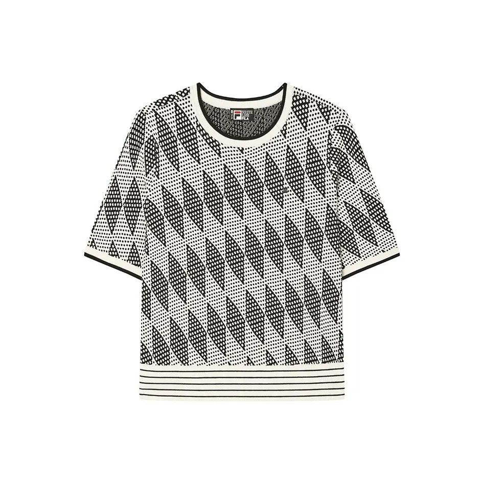 FILA Глубокий черный Женские футболки