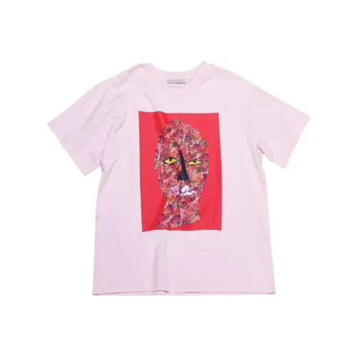 Christopher Kane Розовые Женские Футболки