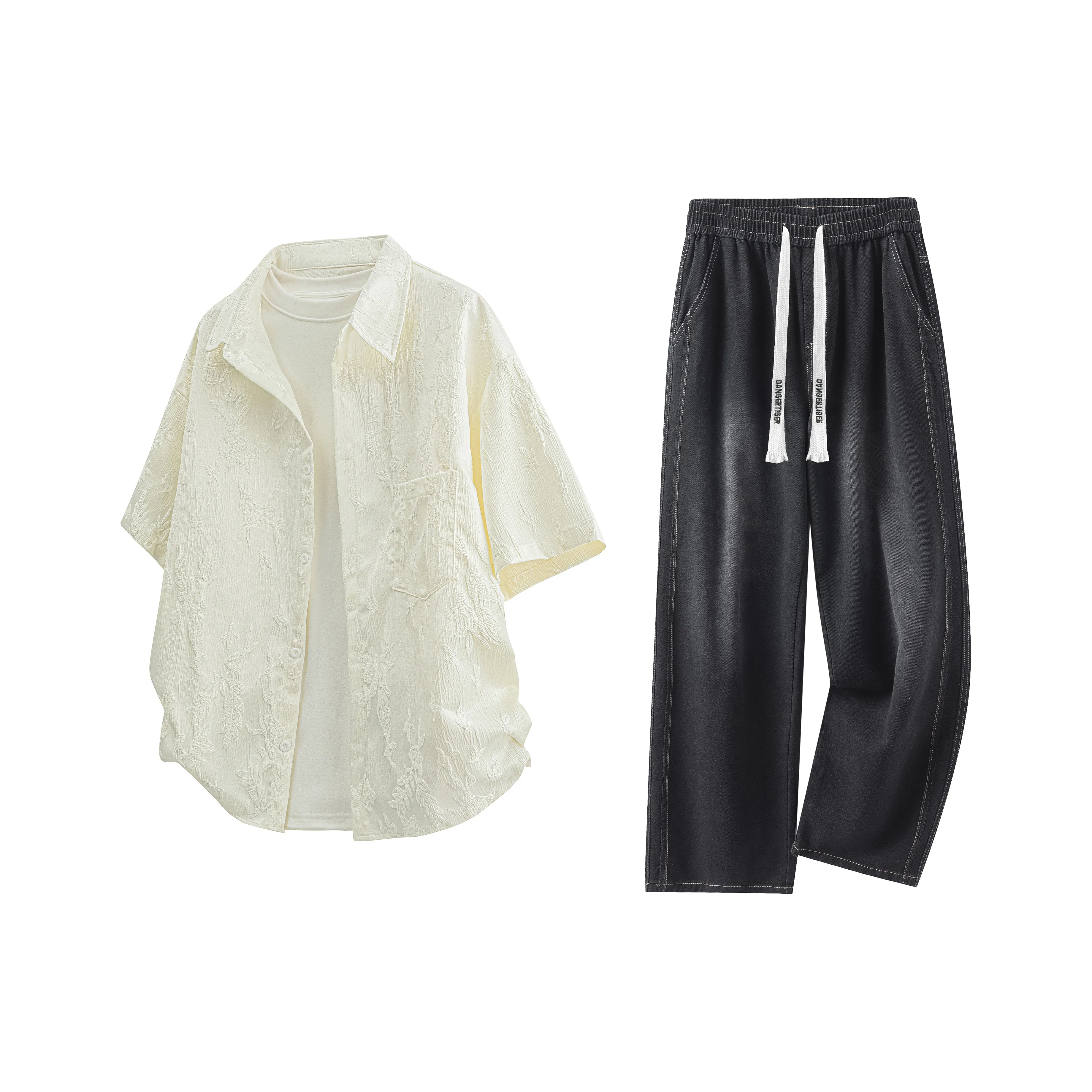 DANGERTIGER Рубашка Комплект Унисекс