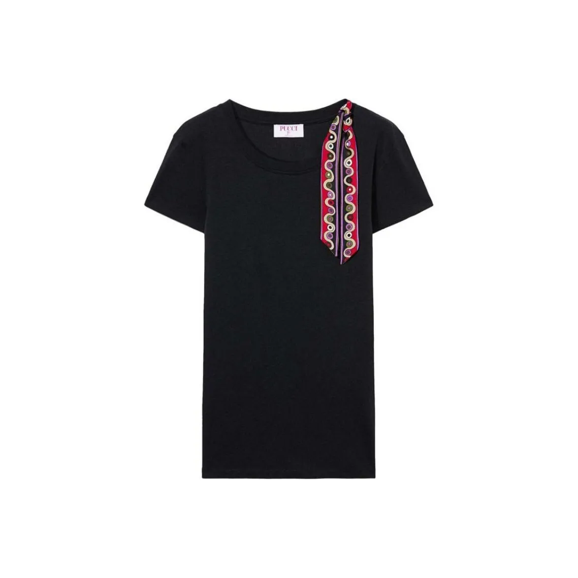 Pucci Iride print Ribbon T shirt