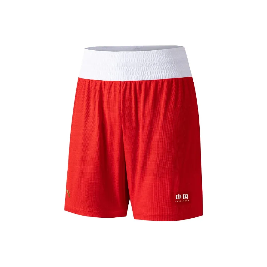 CHAOJIANTA Повседневные шорты Мужские Цвет национального флага Красный