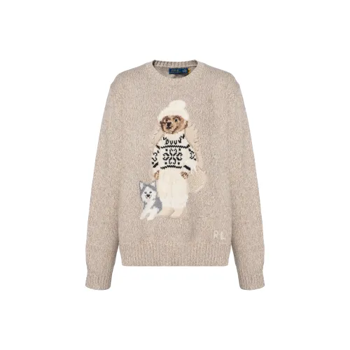 Polo Ralph Lauren Бежевые Женские Кашемировые Свитеры