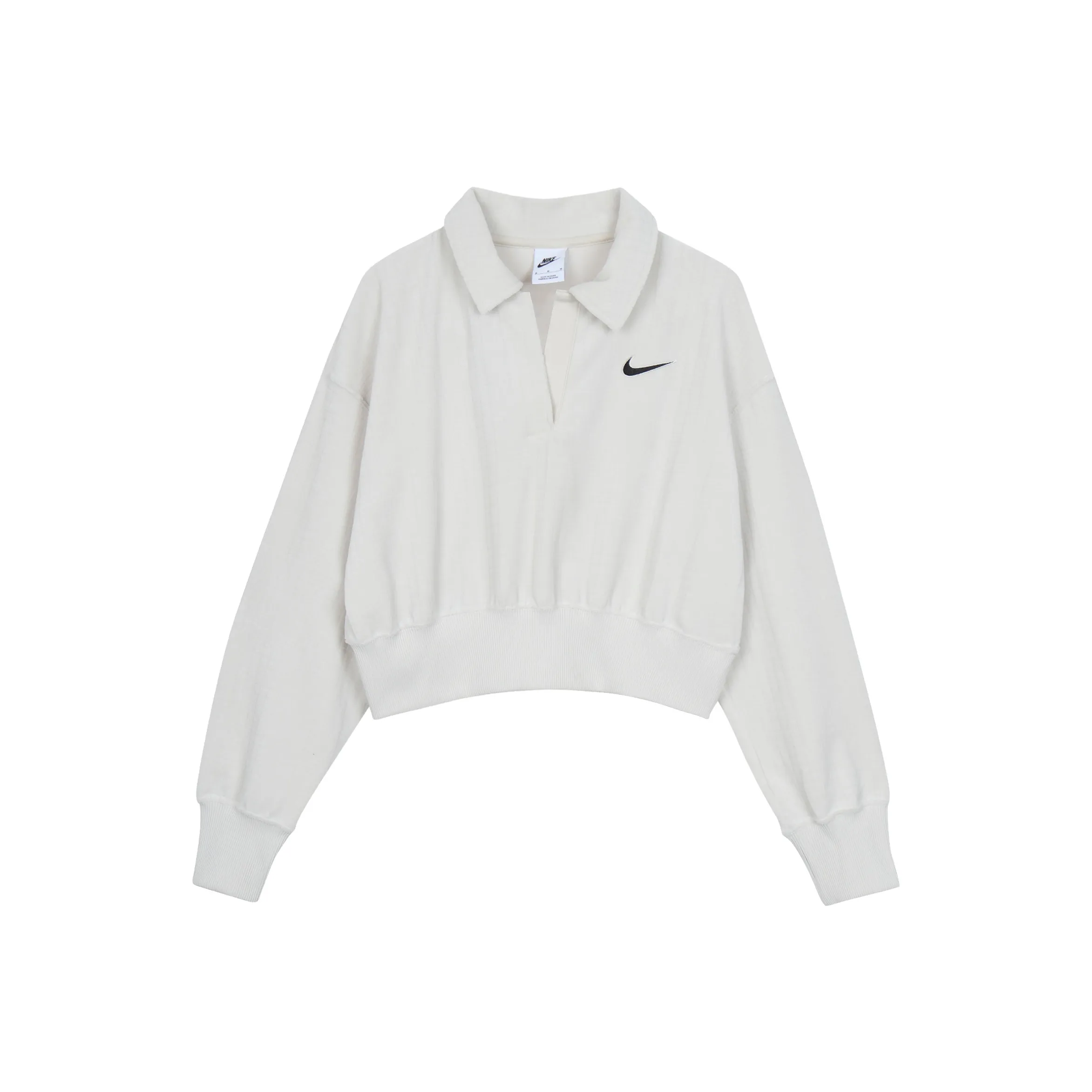 Nike Толстовка Женская Светлая Костная