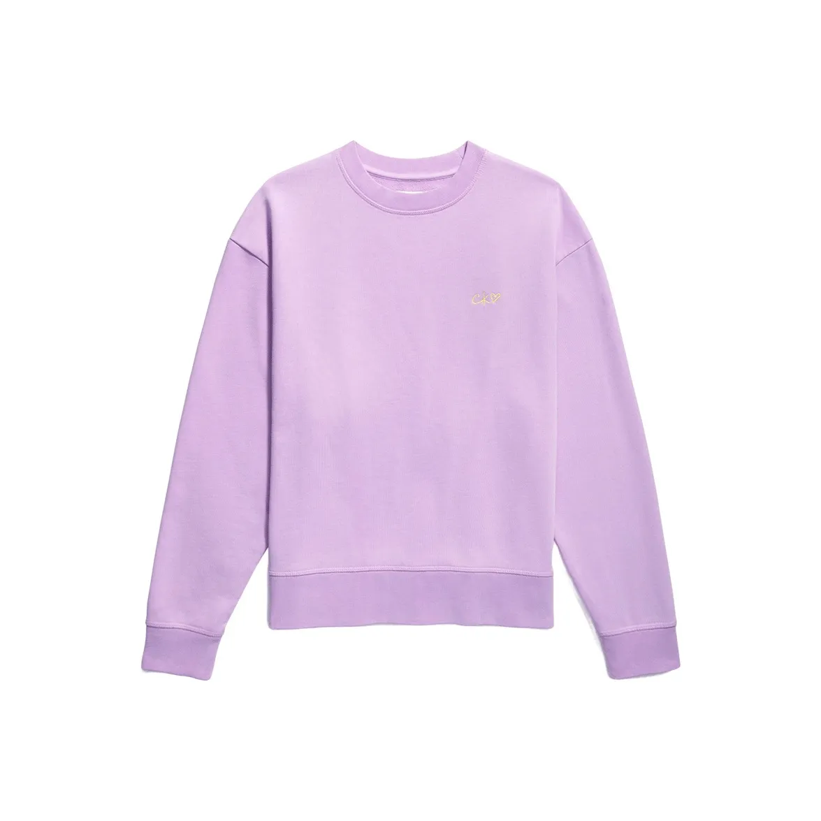 CALVIN KLEIN JENNIE Series Sweatshirt Women's Light Morning Glory Purple