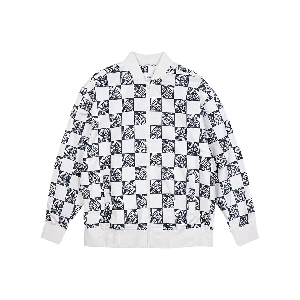 Vans OFF THE WALLCheck SKATE BOM Jacket Women's Black/White