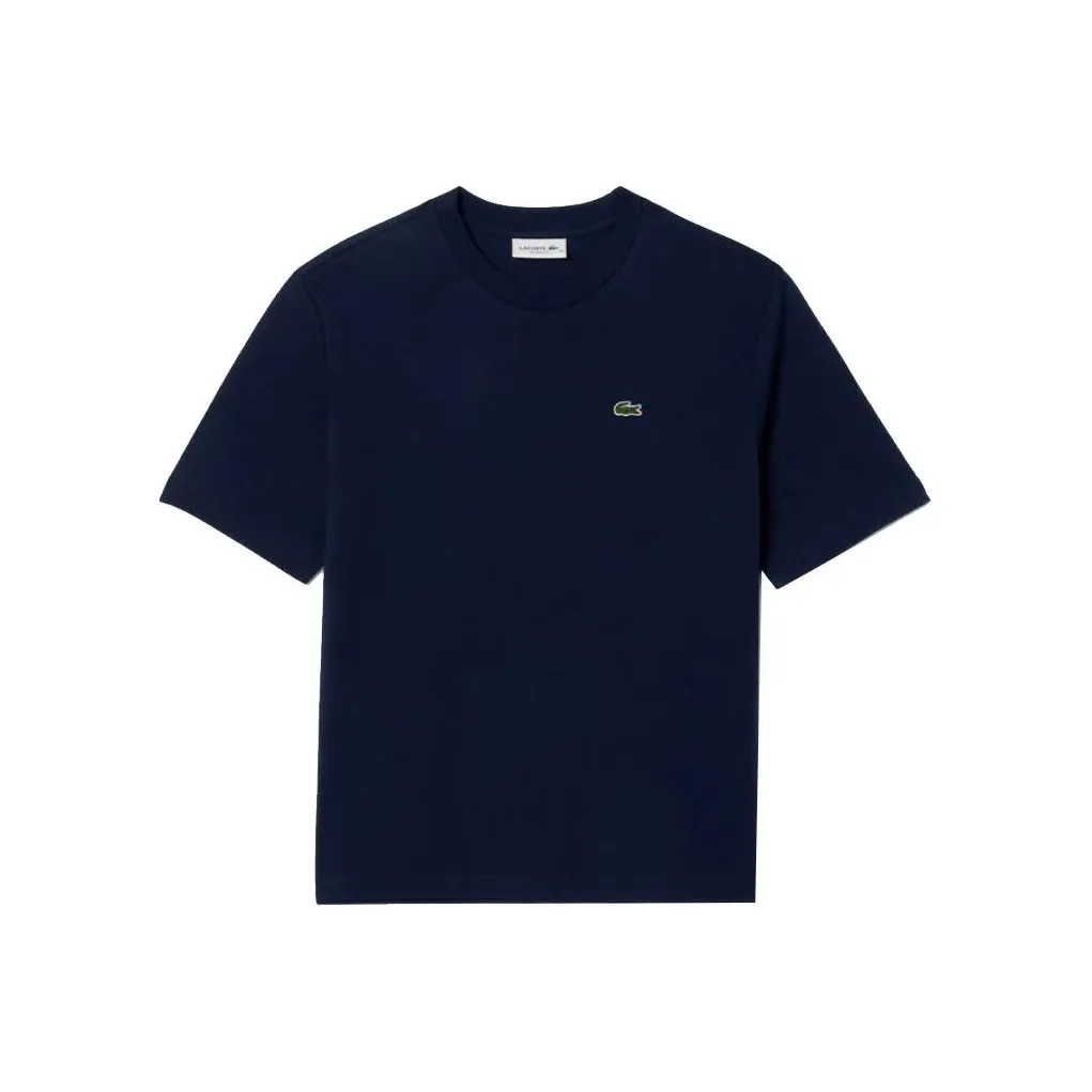 LACOSTE Collaboration Стандартная T-Рубашка Женская Синяя