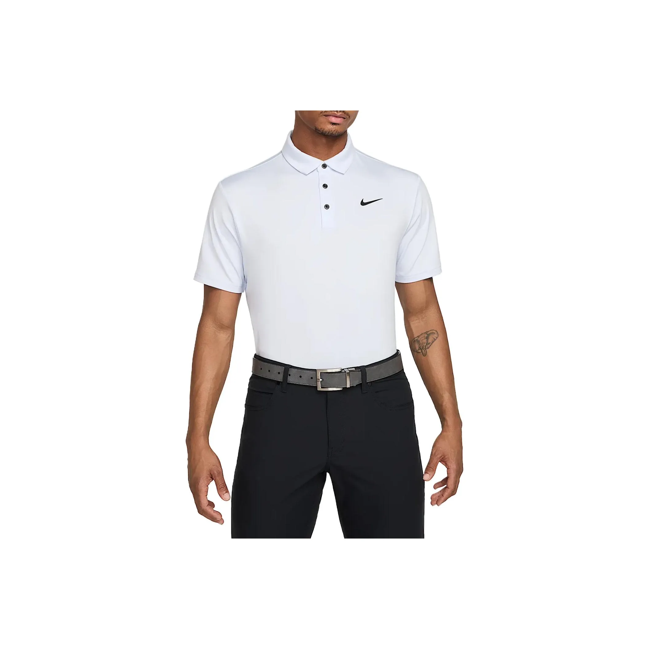 Nike Dri Fit Golf Clothing Men Gray 085