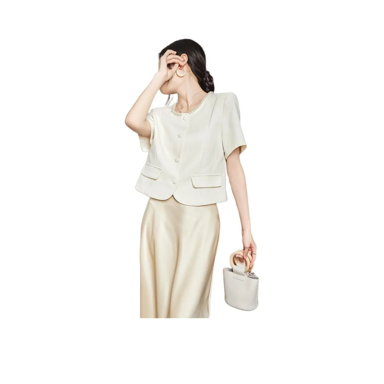 DESIGNER UNCLE Shirt Women's Apricot