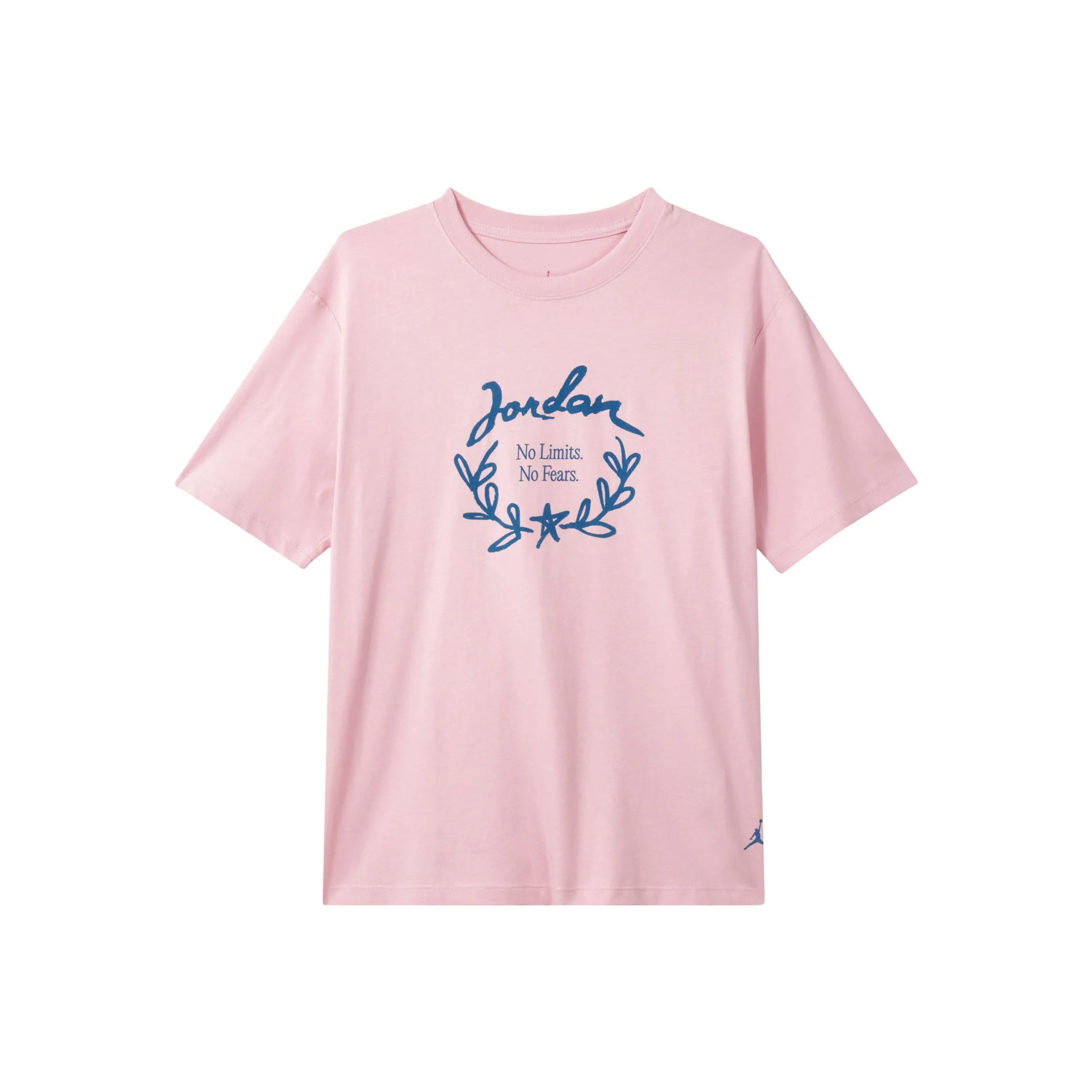 Джордан SS24 T Рубашка Женская Глазурно-Розовая
