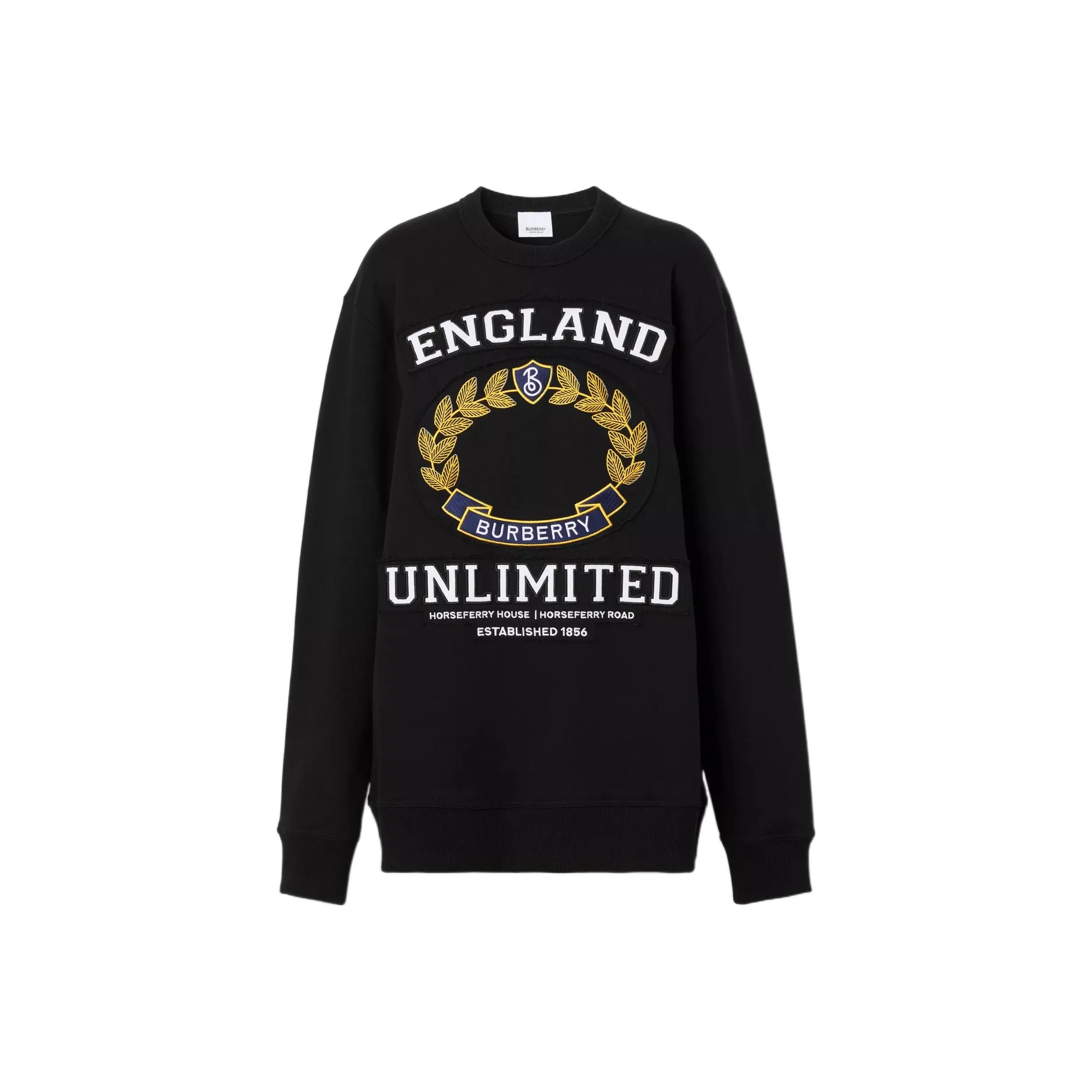 Burberry SS23 Толстовка Женская Черная