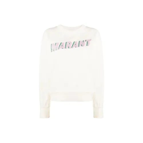ISABEL MARANT Слоновая кость Женские Свитшоты