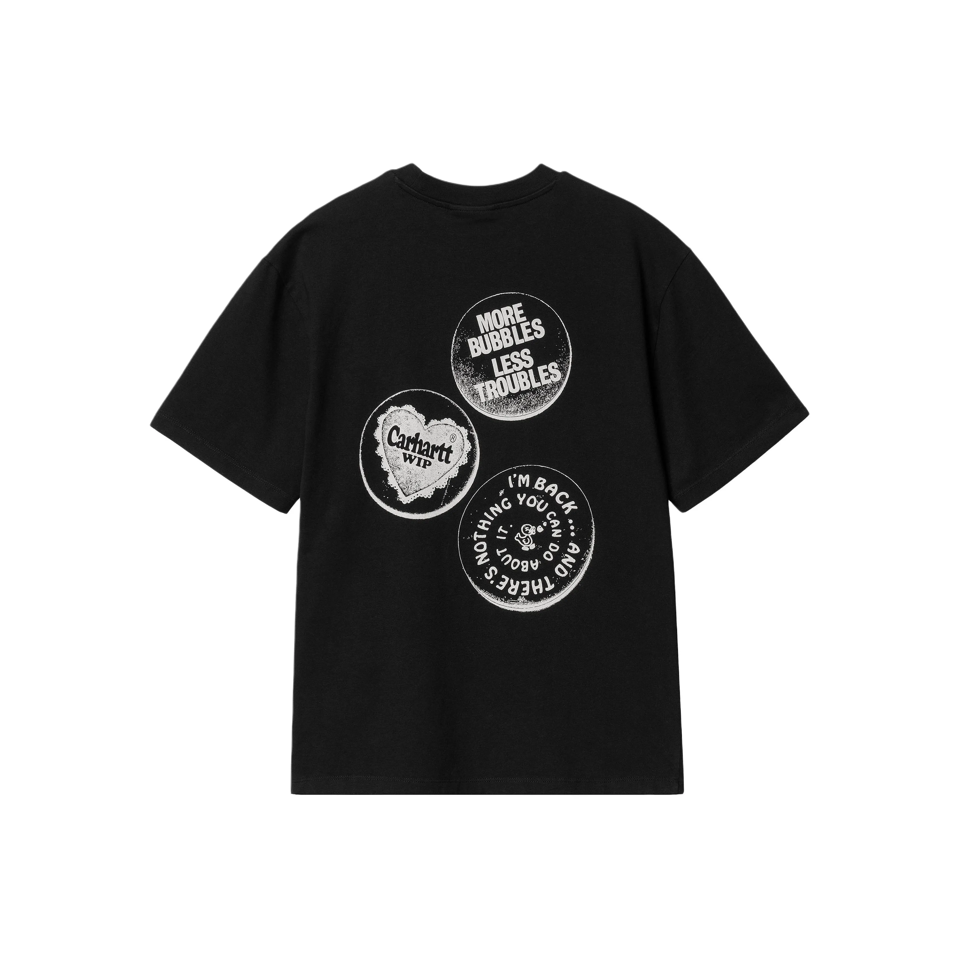 Carhartt WIP W' S/S FW24 Drop Shoulder Sleeve T Shirt Women's Black