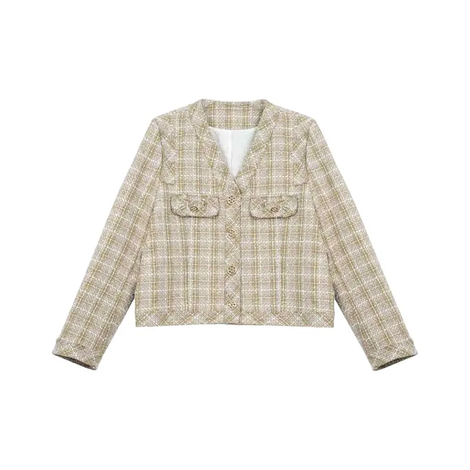 SUMU Jackets & Coats Women's Green Khaki