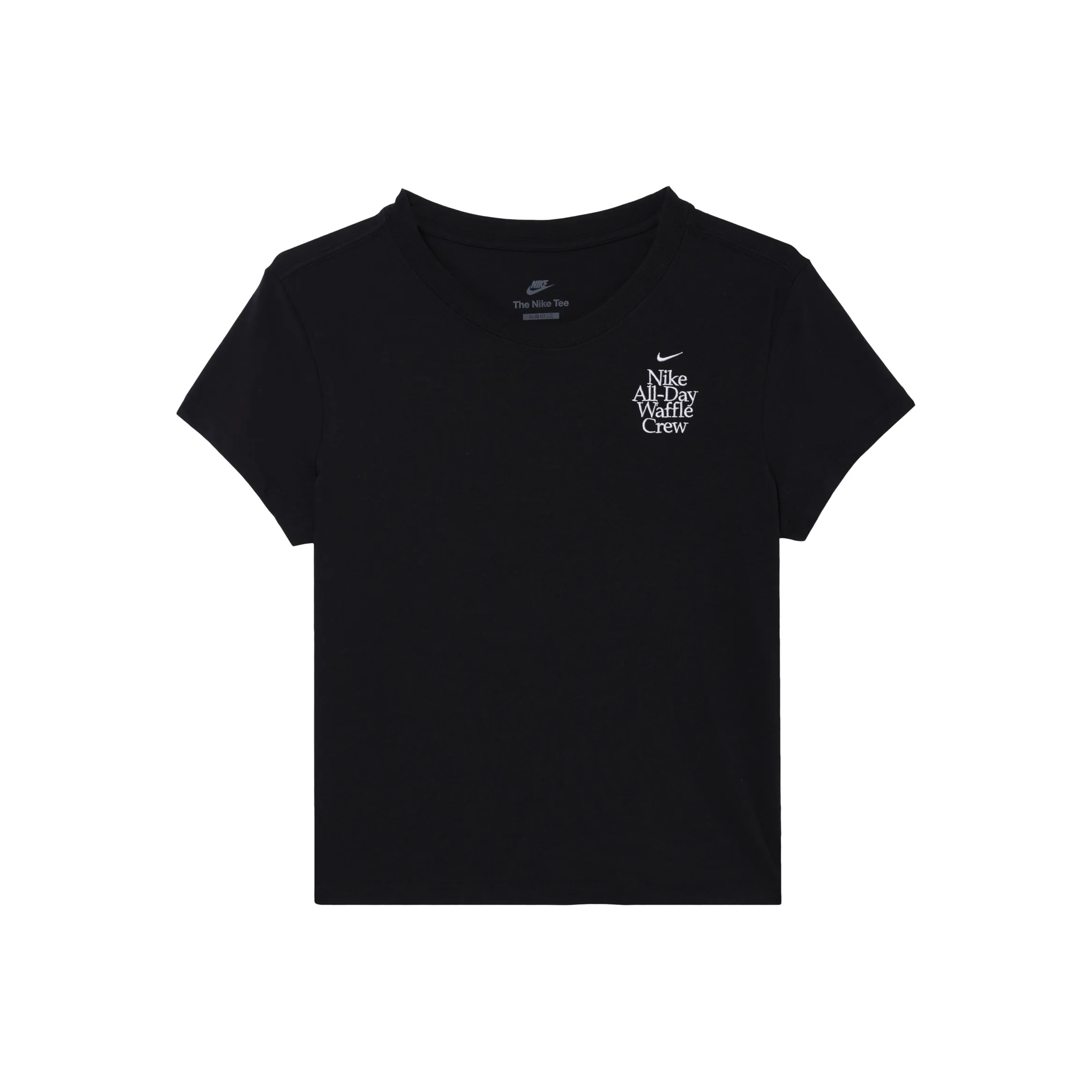 Nike Sportswear Women's Letter Strawberry Print Crewneck T-Shirt Black