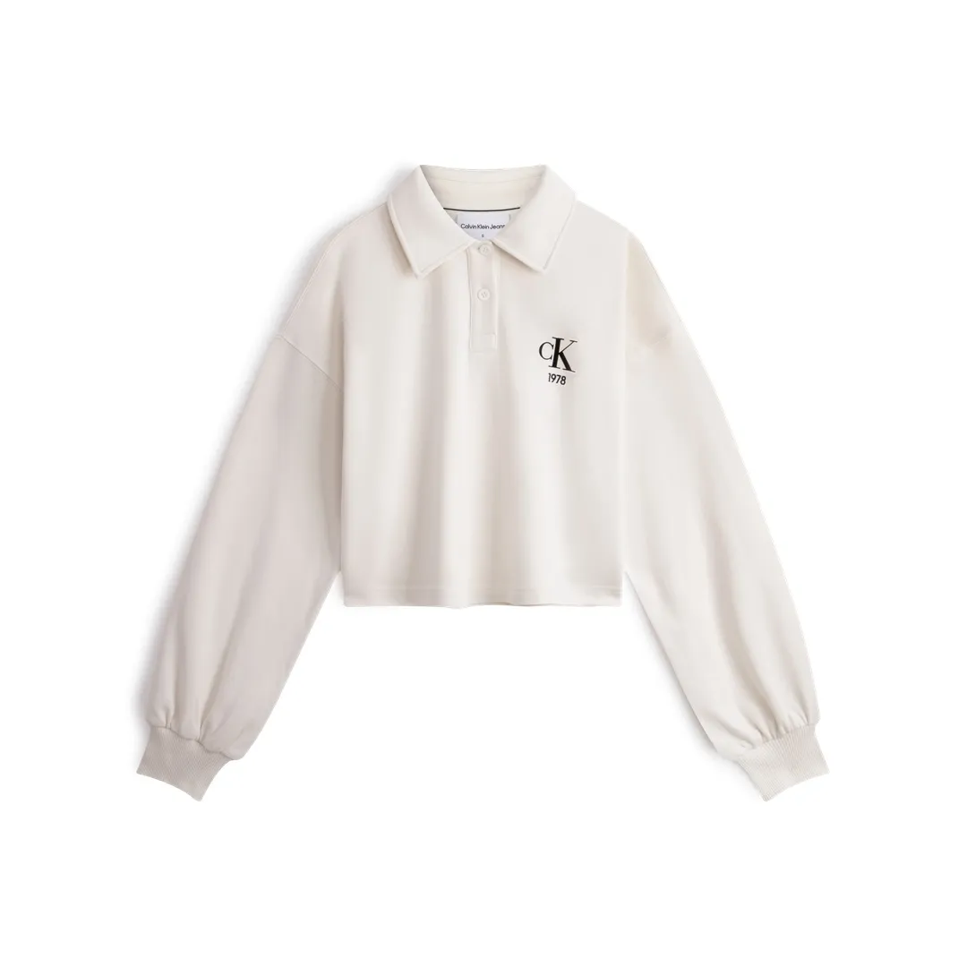 CALVIN KLEIN Sweatshirt Women's Cow Ivory