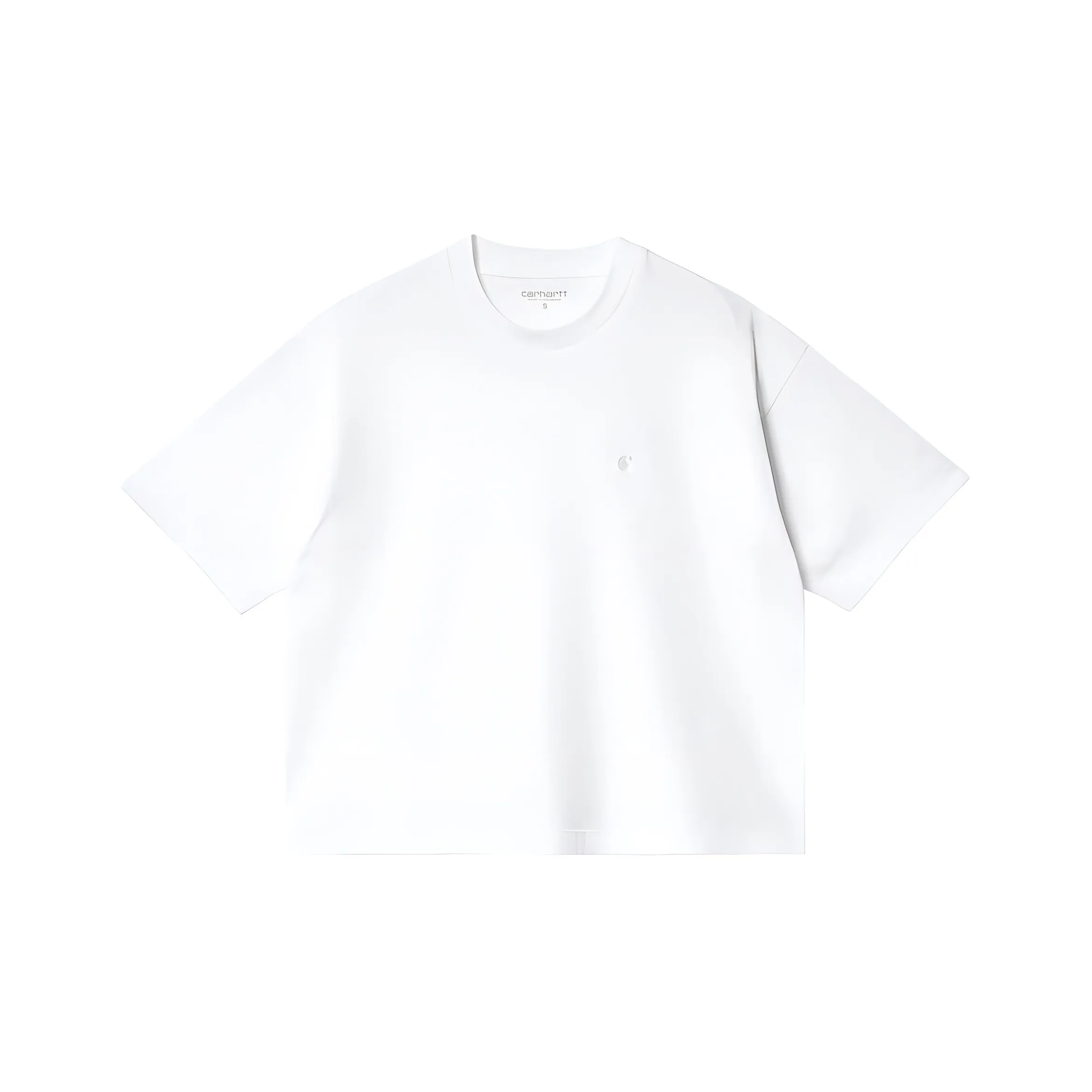 Carhartt WIP Рукав с спущенным плечом T-рубашка Женская Белая