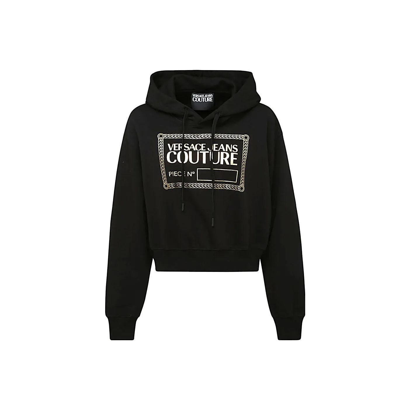 VERSACE JEANS COUTURE FW22 Толстовка Женская Черная