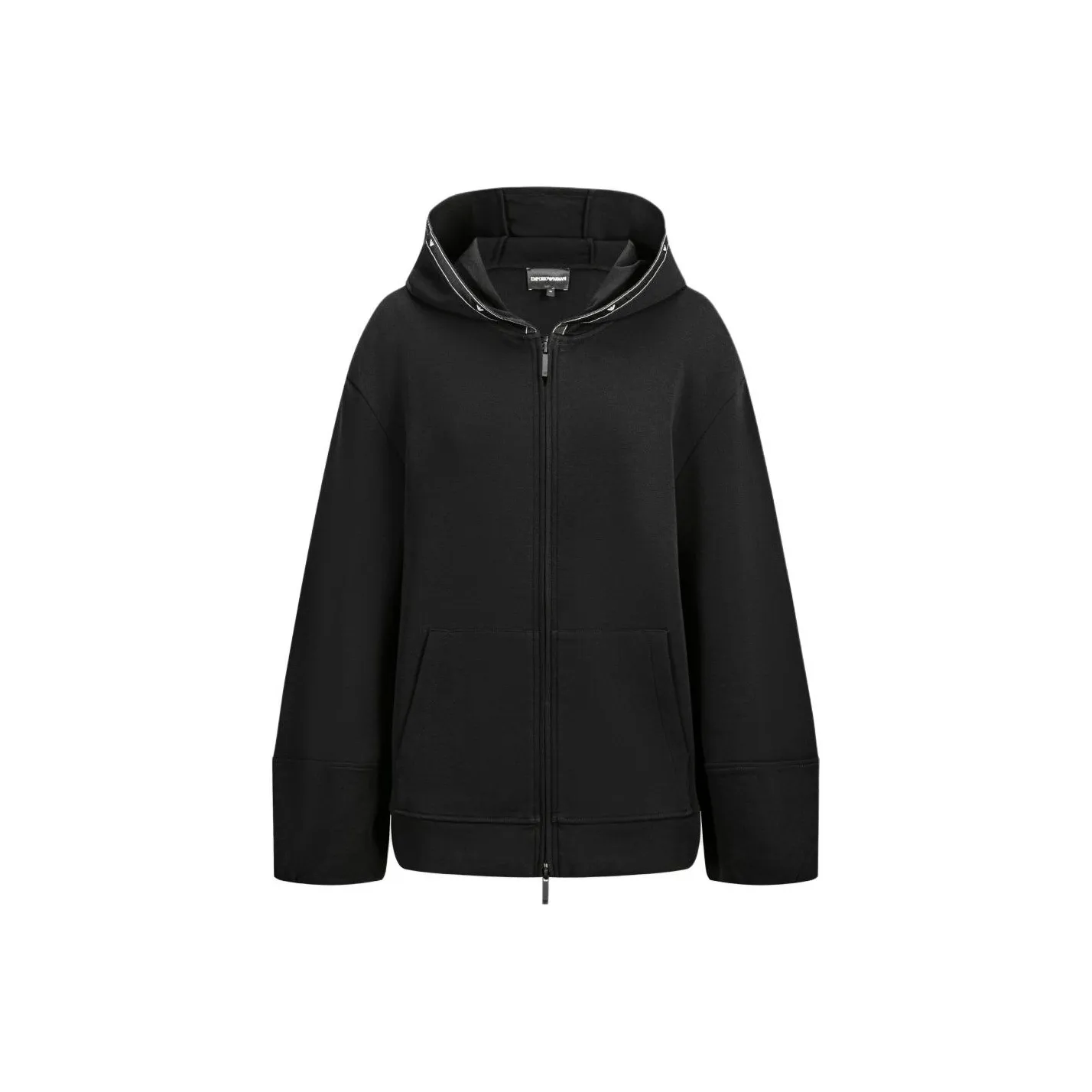 EMPORIO ARMANI Eagle logo Zip up Hoodie