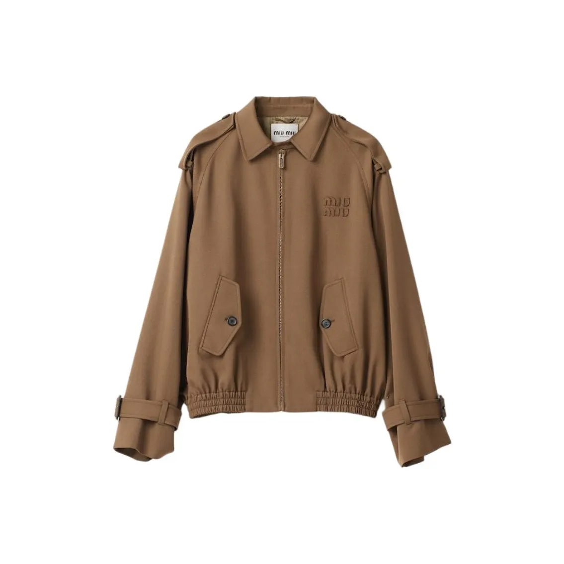 MIU MIU Jackets & Coats Women's Beige