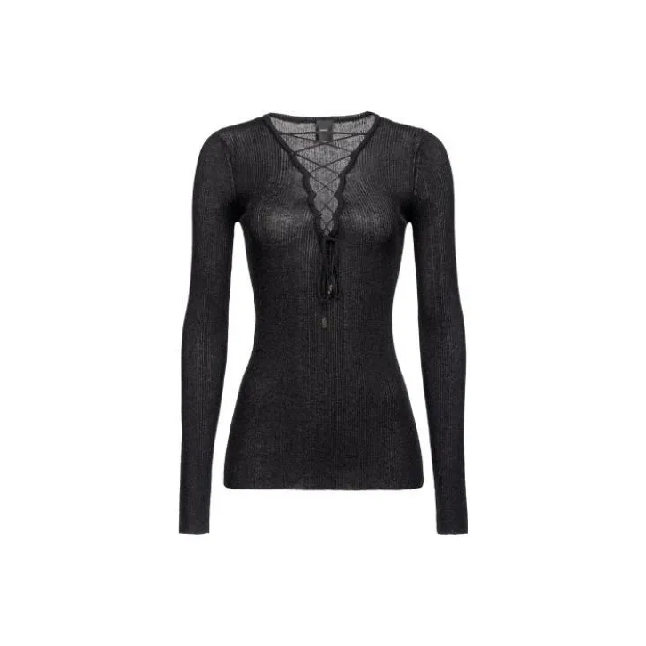 PINKO Черный Женский Трикотаж