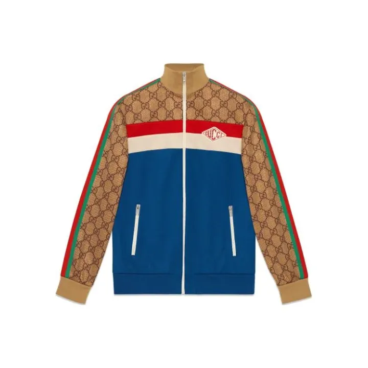 GUCCI Gg Technical Jersey Jacket