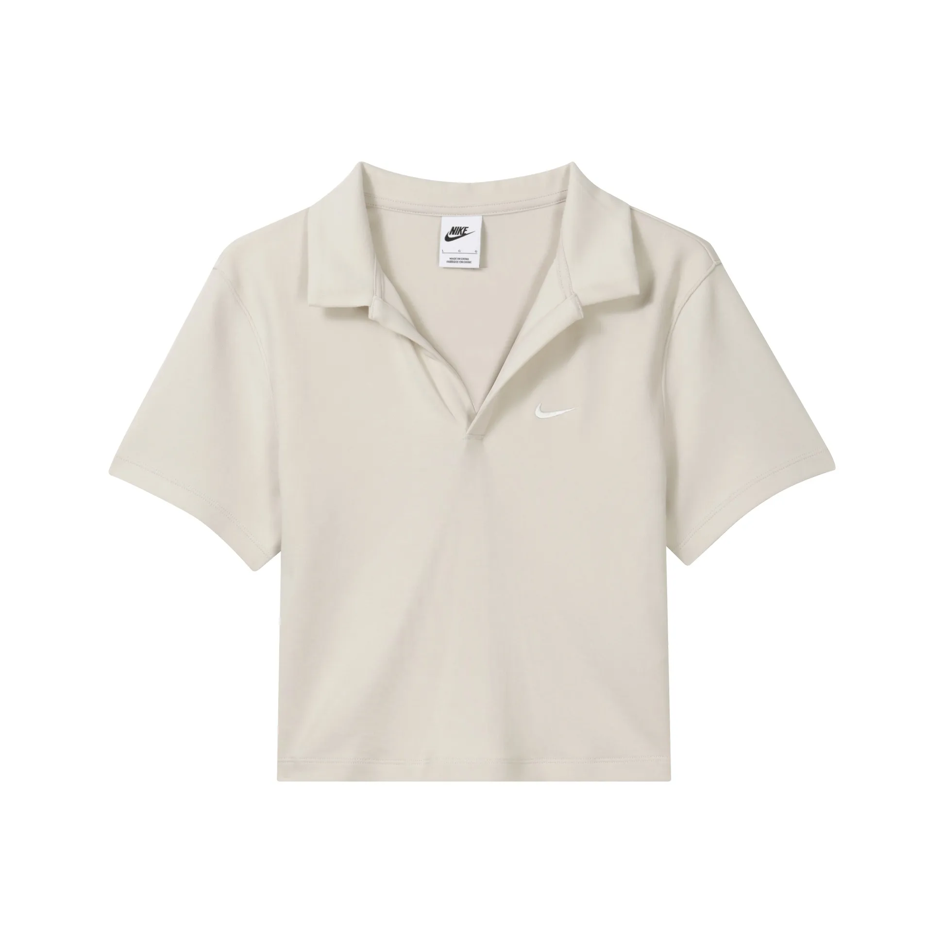 Nike Sportswear Поло Женское Светло-Сандаловое Дерево Умбра