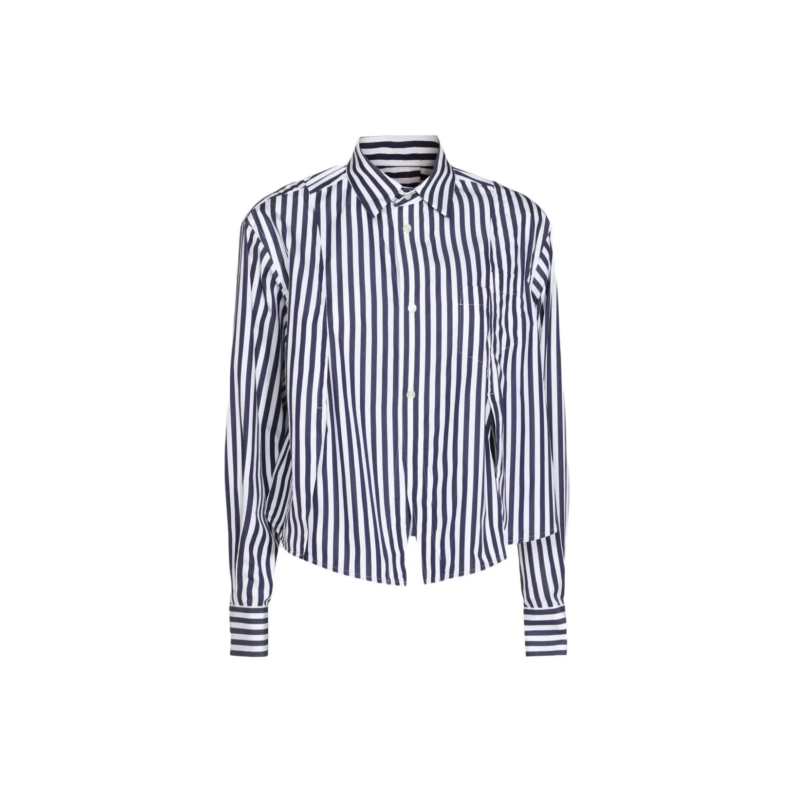 Sacai Striped Button Up Shirt