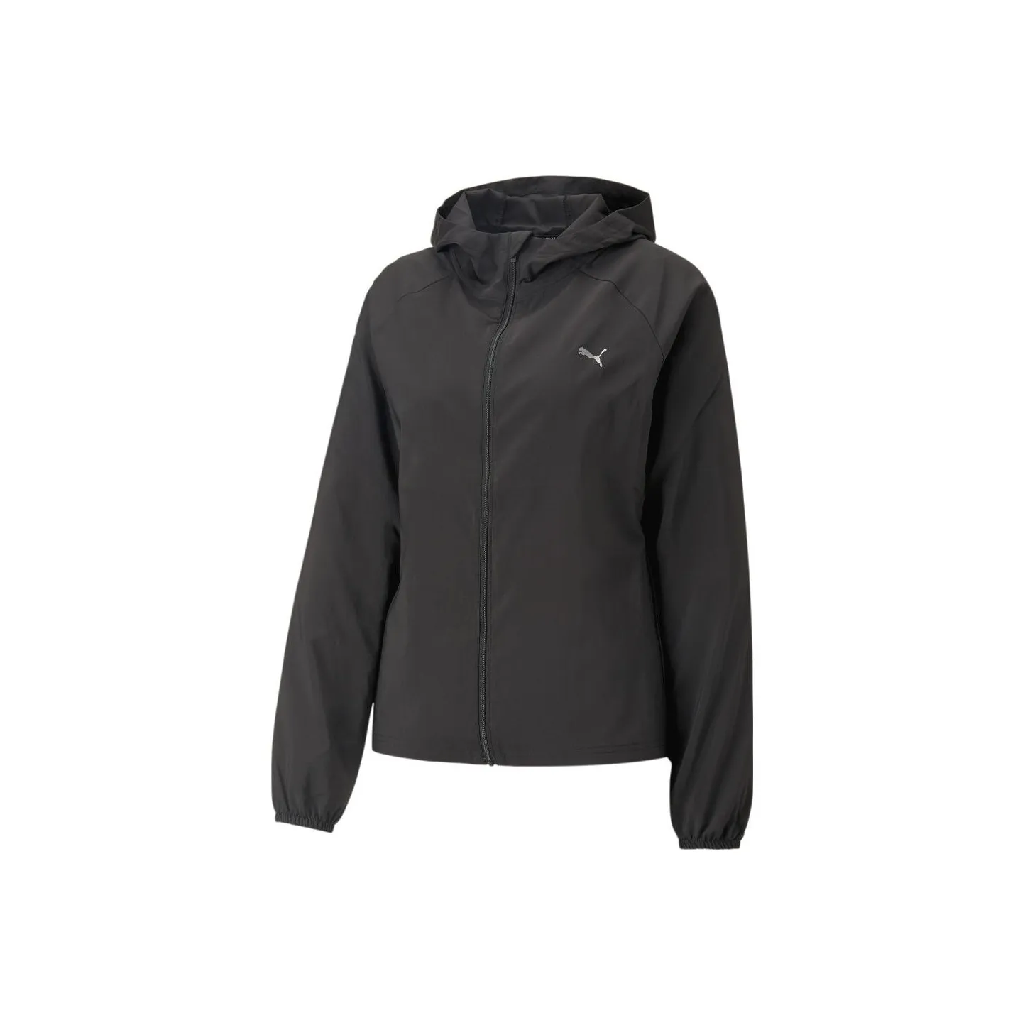 PUMA RUN FAVORITE HOODED WOVEN JACKET Women's Jacket Women's Black