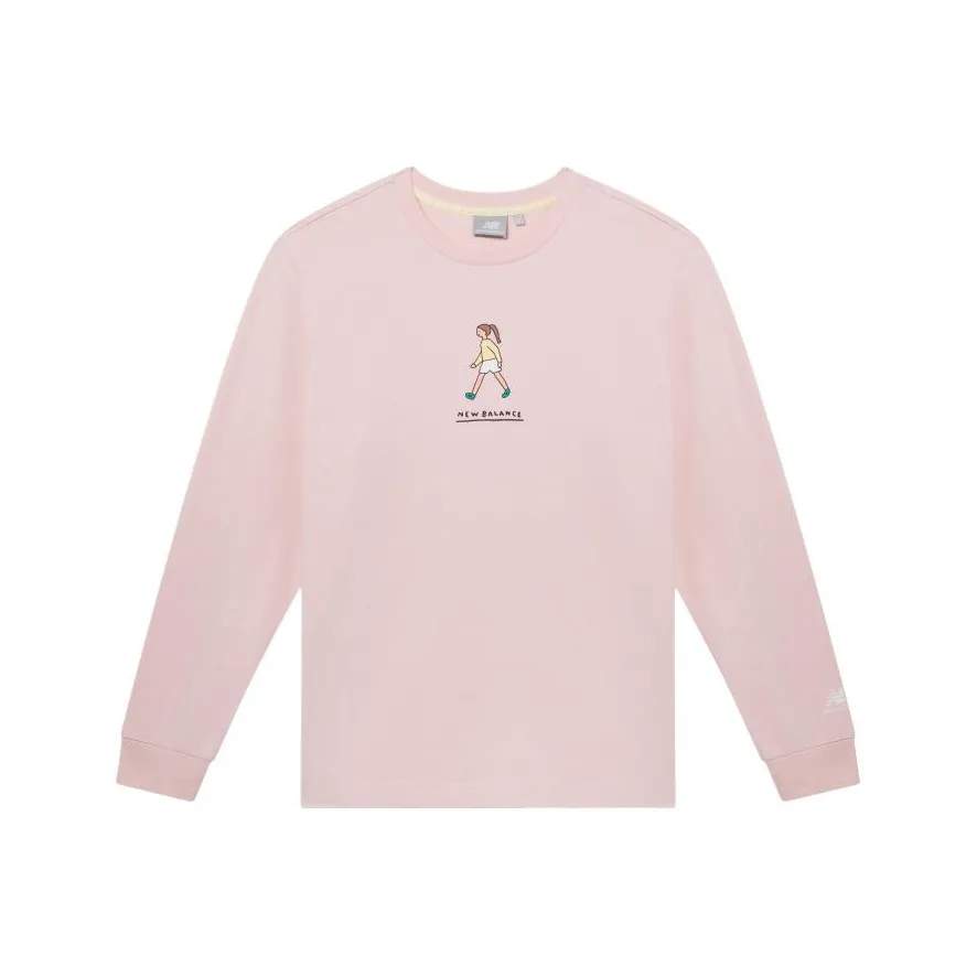 New Balance совместный бренд Свитшот Женский Розовый