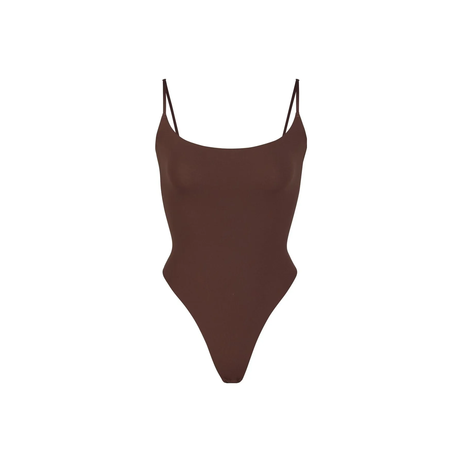 SKIMS Flts Everybody Caml Bodysuit Комбинезон Женские COCOA COCOA