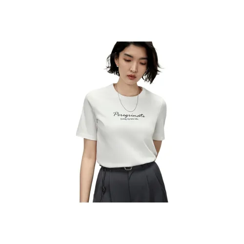 TKY SHOP Классическая белая женская футболка