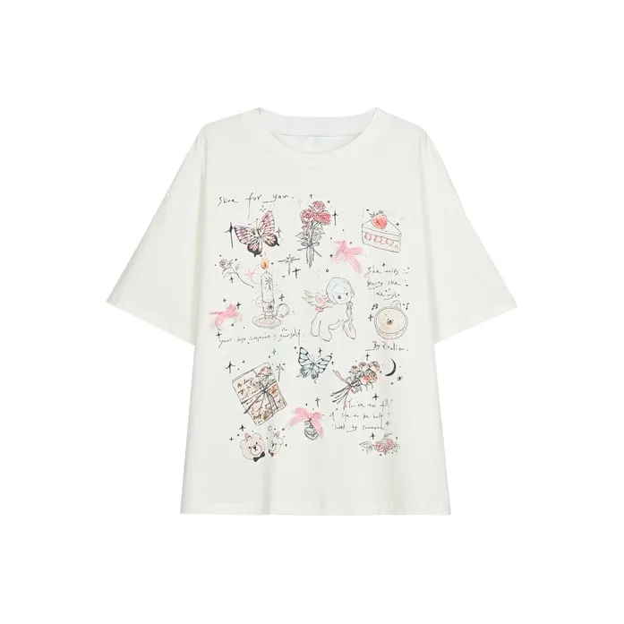 SNBL T Shirts Women's White