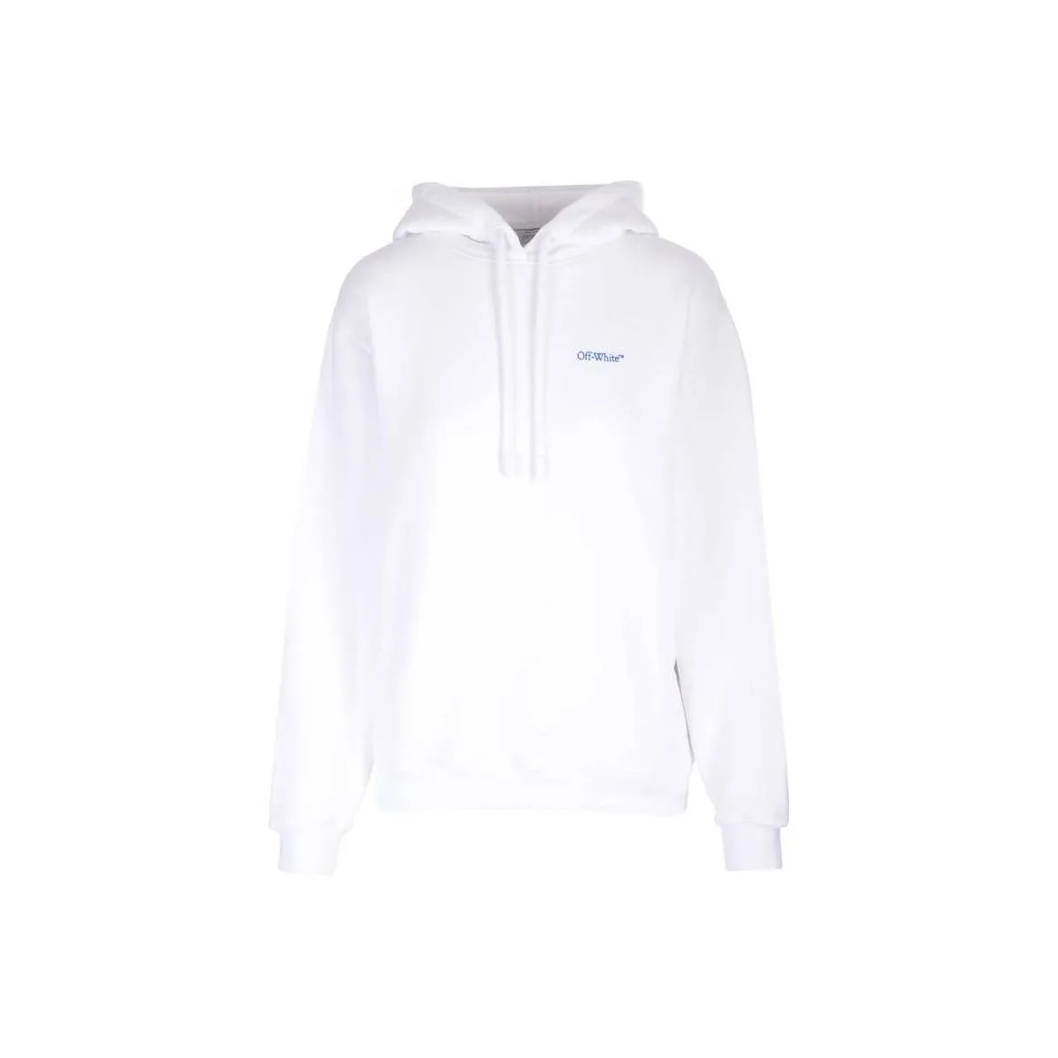 OFF WHITE Diag Stripe print Cotton Hoodie